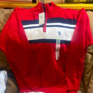 Polo assn sweater lg